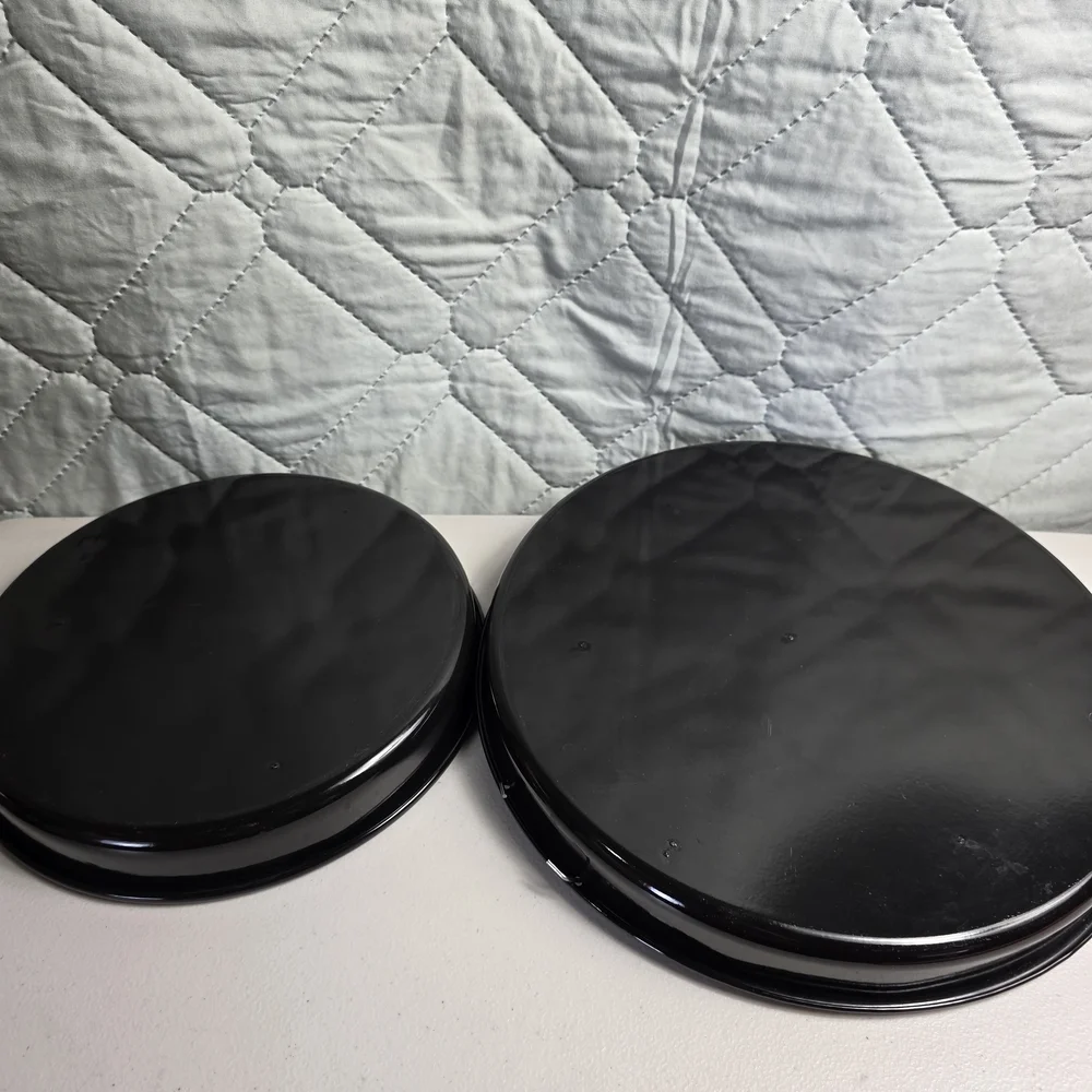 NuWave Black Pro Infrared Oven Browning/Drip Pan Set Of 3